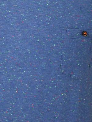 blue melange t-shirt - 12913304 - Standard Image - 4