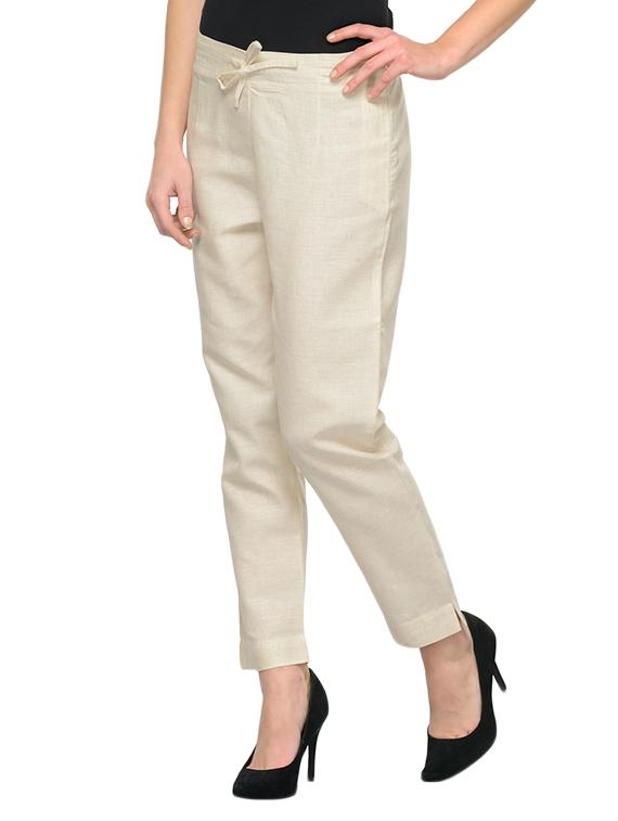 Multicolored khadi cotton pants combo - 12922877 - Zoom Image - 7