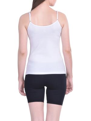 set of 3 white cotton camisoles - 12927352 - Standard Image - 4
