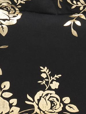black canvas printed tote - 12927579 - Standard Image - 4