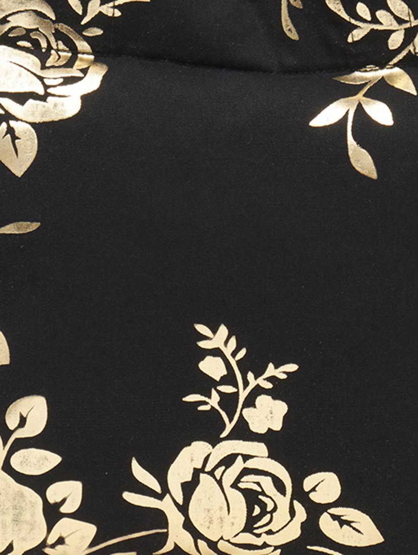 black canvas printed tote - 12927579 - Zoom Image - 4