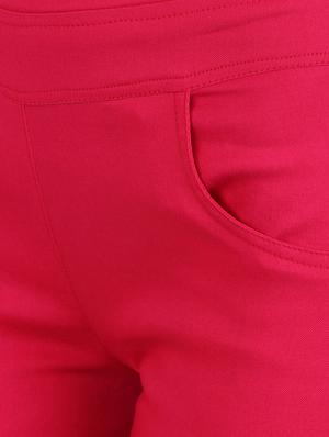 red cotton jegging - 12958430 - Standard Image - 4
