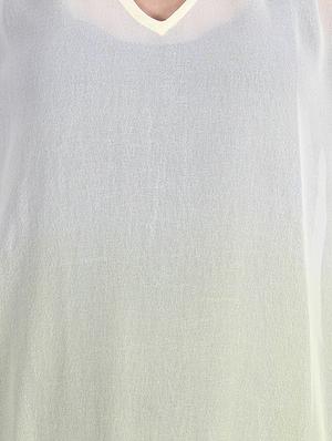 white cotton kaftan - 12962680 - Standard Image - 4