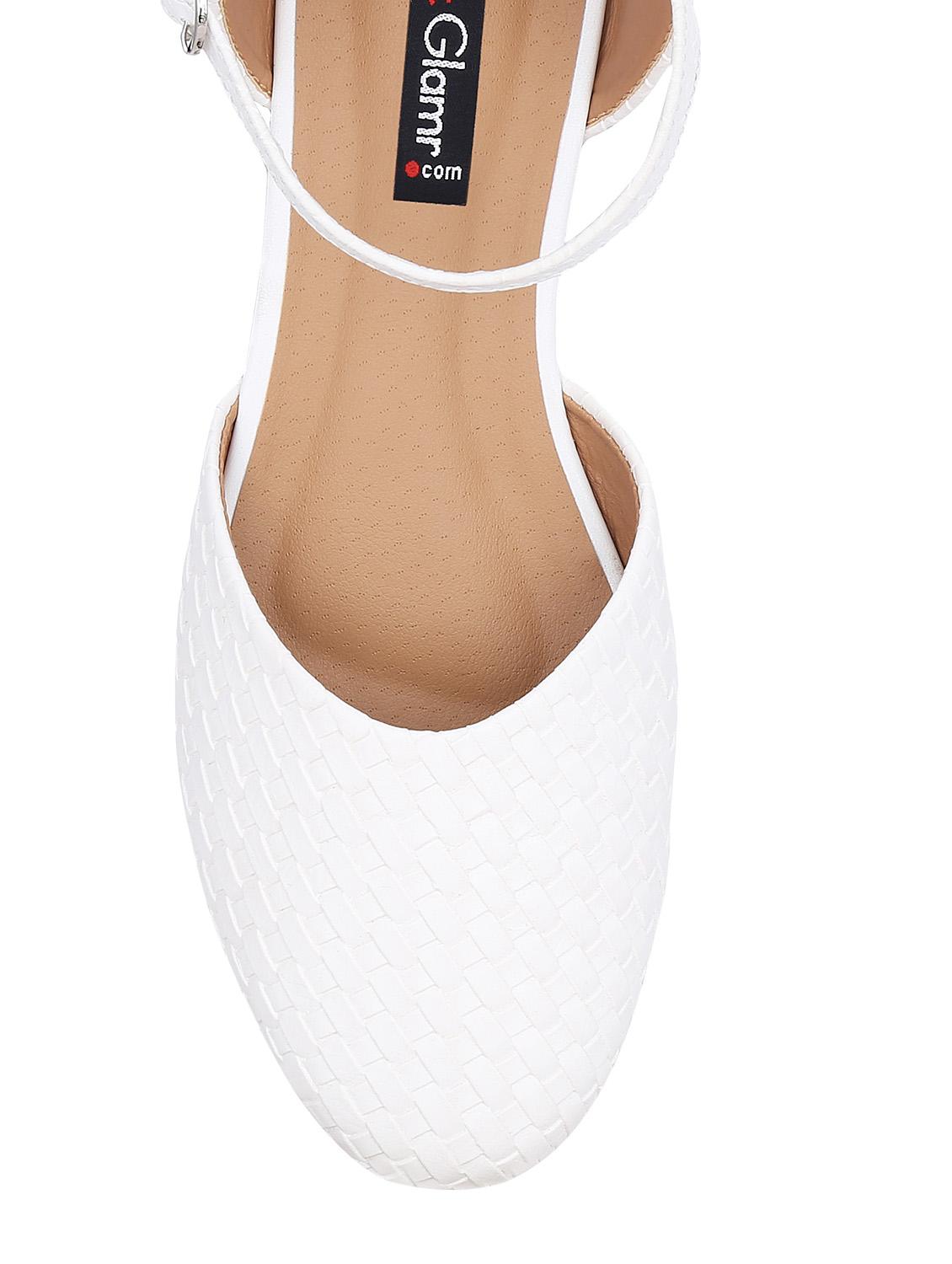 white waeved mary jane - 12973380 - Zoom Image - 4