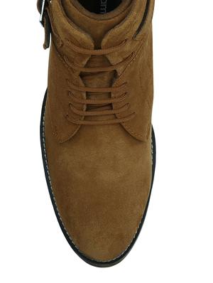 tan suede high ankle boot - 12973539 - Standard Image - 4