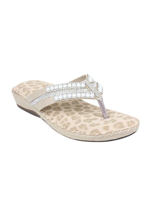 beige toe separator sandal - 12977435 - Standard Image - 1