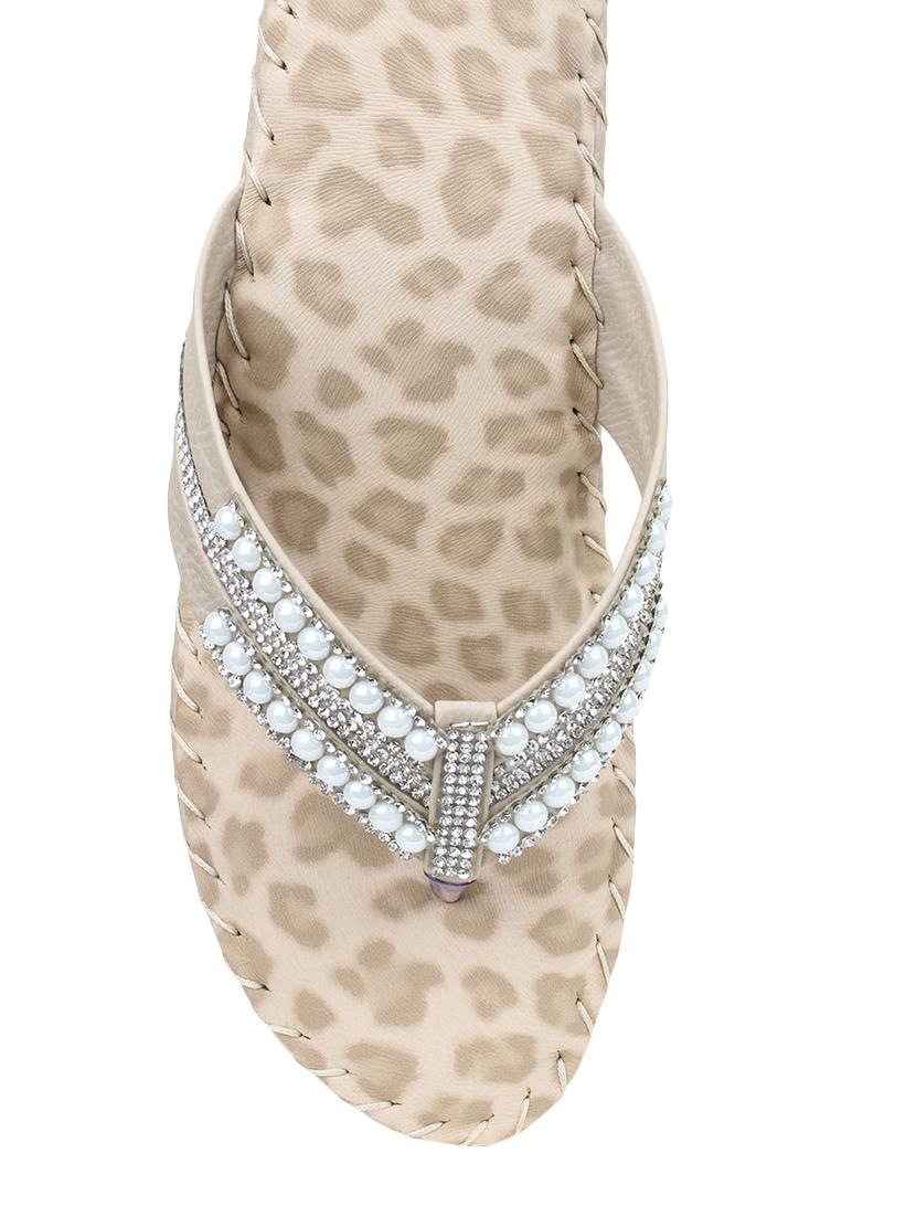 beige toe separator sandal - 12977435 - Zoom Image - 4