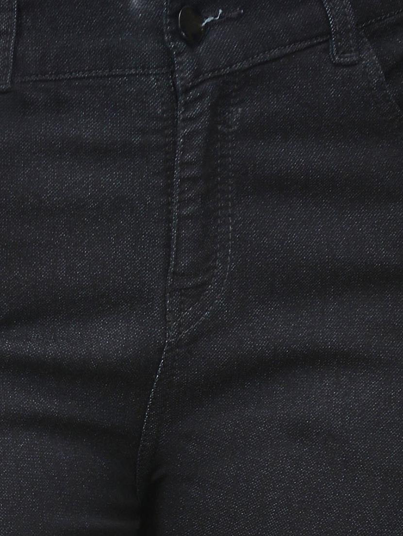 black denim shorts - 12986877 - Zoom Image - 4