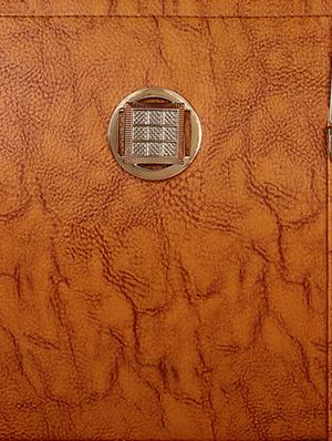 brown leatherette handbag - 12995401 - Standard Image - 4