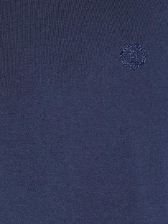 navy blue single jersey tshirt - 13013445 - Zoom Image - 4