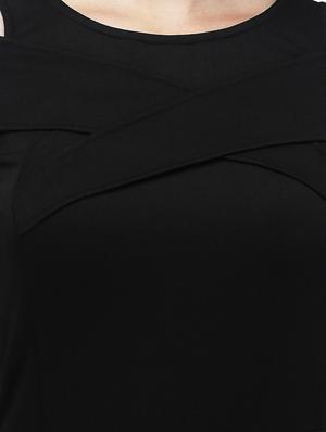 cold shoulder bodycon dress - 13014520 - Standard Image - 4