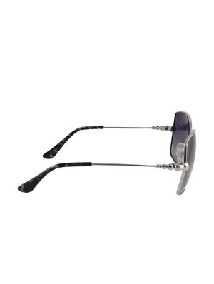 Silver and purple unisex sunglasses - 13025514 - Standard Image - 4