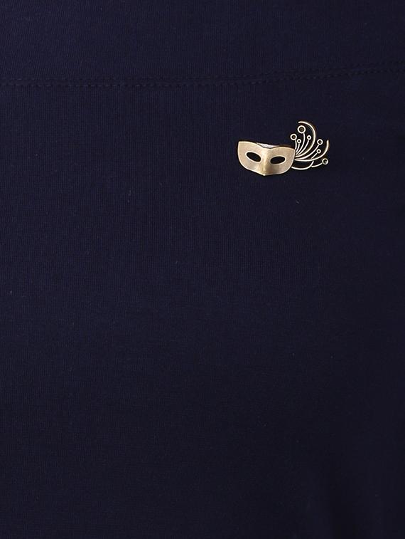 off shoulder broach detail sheath dress - 13036686 - Zoom Image - 4