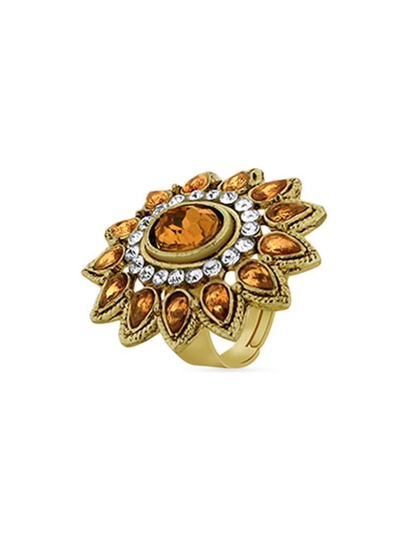 gold brass ring