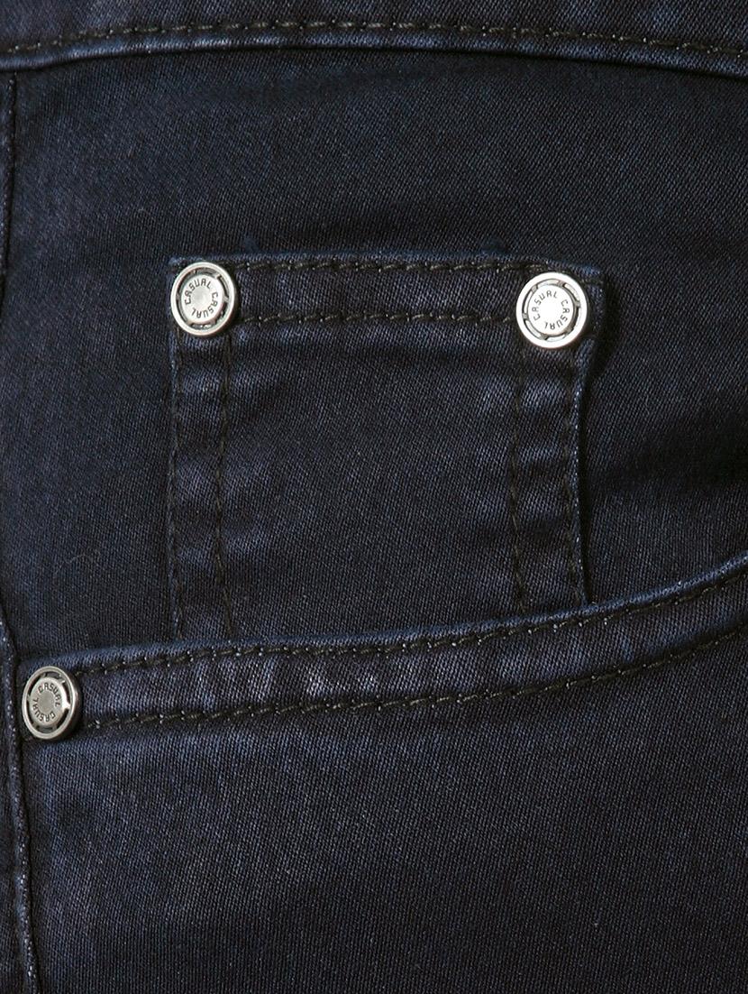 dark blue denim slim fit jeans - 13054823 - Zoom Image - 4