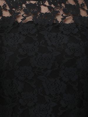 laced panel maxi dress - 13056289 - Standard Image - 4