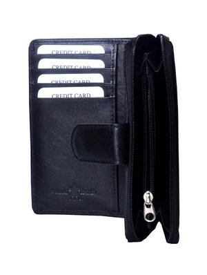 black leather wallet - 13058413 - Standard Image - 4