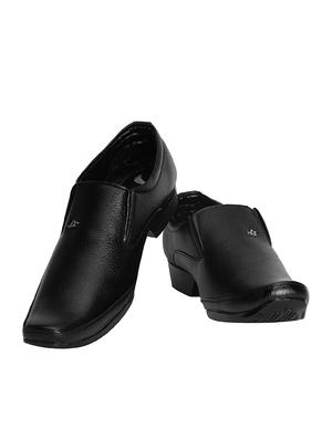 black leatherette slip on - 13062673 - Standard Image - 4
