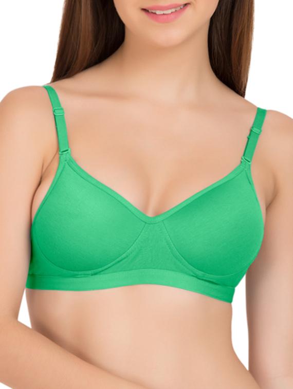 multicolored cotton t-shirt bra combo - 13082503 - Zoom Image - 4