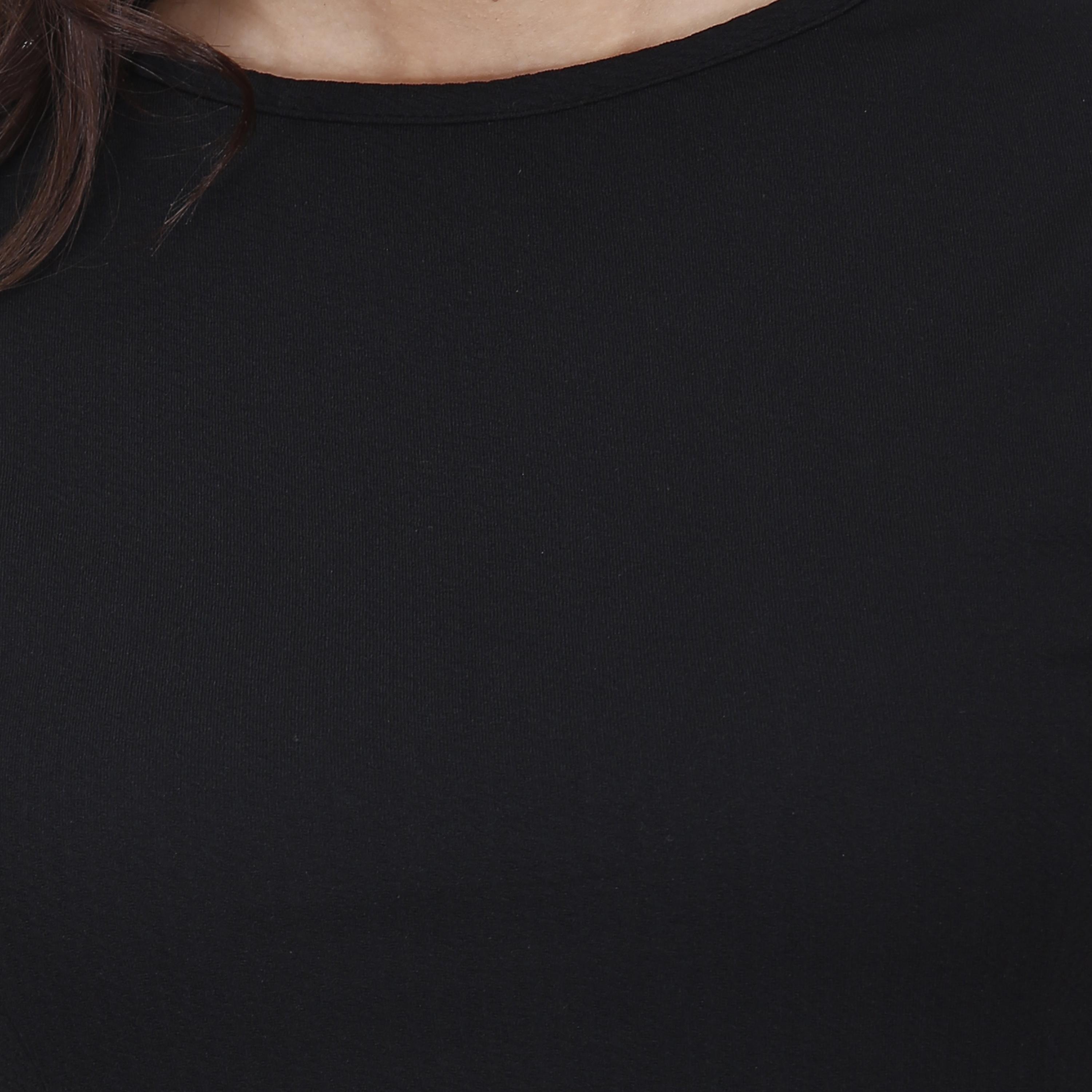 black cotton dress - 13085716 - Zoom Image - 4