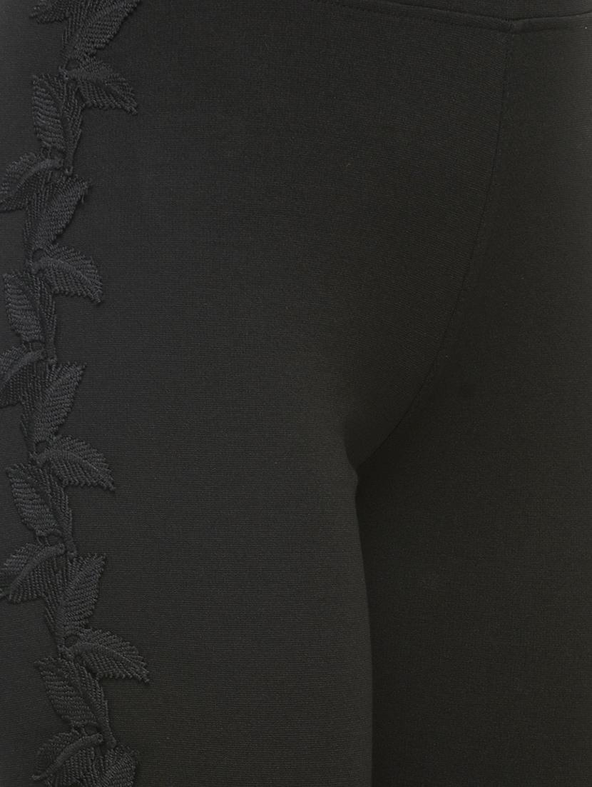 black cotton jeggings - 13096883 - Zoom Image - 4