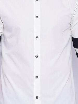 white cotton casual shirt - 13135800 - Standard Image - 4
