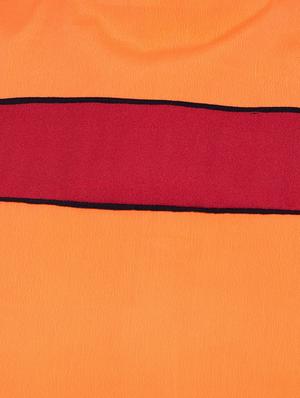 orange crepe dress - 13144570 - Standard Image - 4