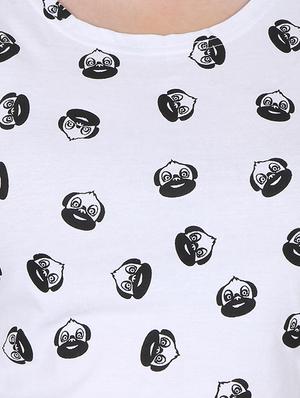 white cotton crop top - 13158386 - Standard Image - 4