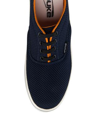navy mesh lace up sneaker - 13162157 - Standard Image - 4
