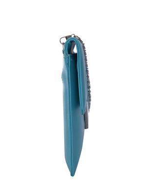 blue leatherette sling bag - 13163544 - Standard Image - 4