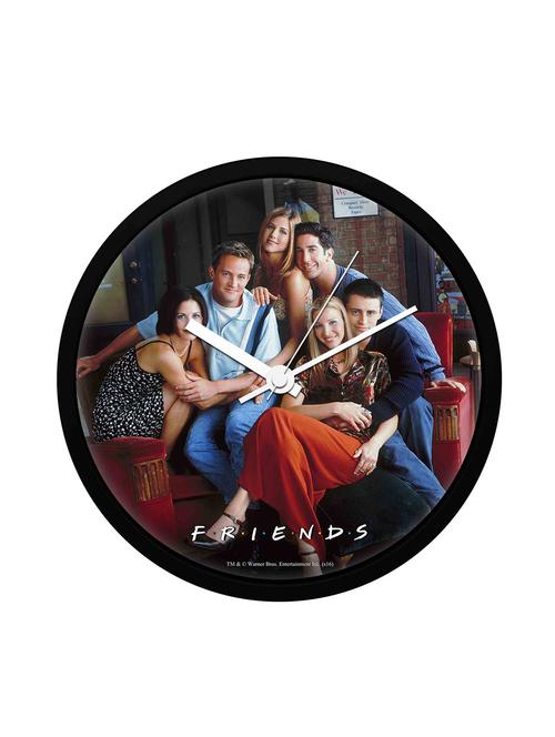 official - friends - on the couch - wall clock licensed by warner bros, usa by mc sid razz - 13170211 - Standard Image - 1