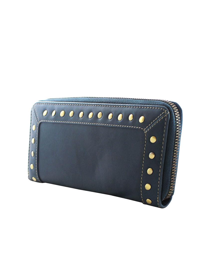 blue leather wallet - 13182705 - Zoom Image - 4