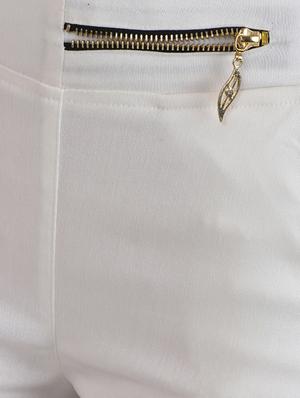 white cotton jeggings - 13225383 - Standard Image - 4