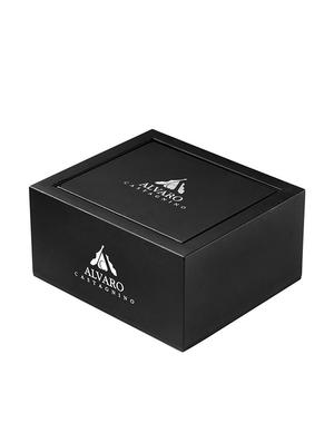 grey metal cufflink - 13240607 - Standard Image - 4