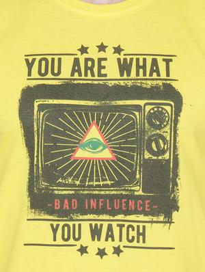 yellow cotton tshirt - 13254328 - Standard Image - 4