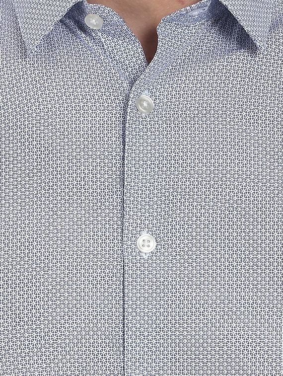 grey cotton casual shirt - 13258936 - Zoom Image - 4