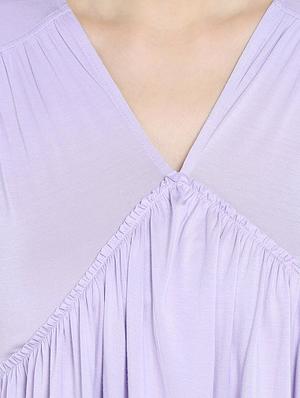 light purple viscose top - 13269652 - Standard Image - 4