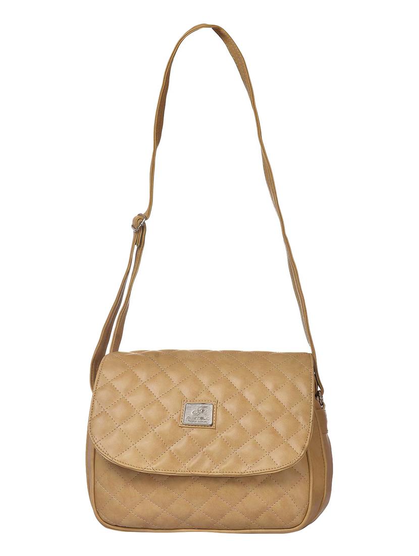 beige leatherette sling bag - 13271059 - Zoom Image - 4