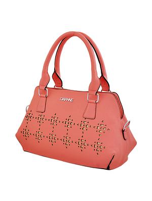 pink leatherette handbag - 13279013 - Standard Image - 4