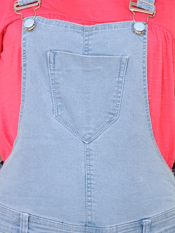 light blue denim dungree - 13288287 - Zoom Image - 4