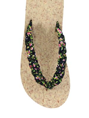Black toe separator flip flop - 13296855 - Standard Image - 4