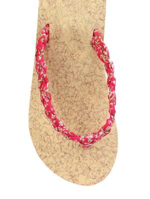 red rubber slippers flip flops - 13296856 - Standard Image - 4