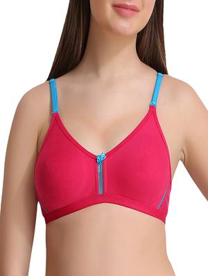 set of 3 contrast bow patch bras - 13308017 - Standard Image - 4