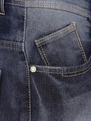 grey cotton heavy washed jean - 13309462 - Standard Image - 4