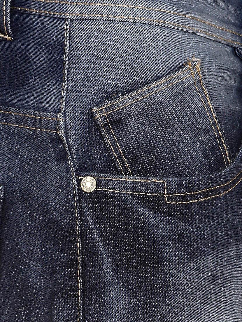 grey cotton heavy washed jean - 13309462 - Zoom Image - 4