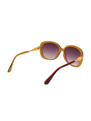 Zyaden Maroon Oversized Women Sunglasses - 13309851 - Standard Image - 4