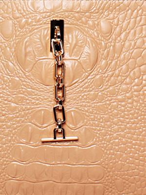 beige leatherette sling bag - 1332233 - Standard Image - 4