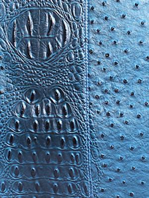 blue leatherette handbag - 1332240 - Standard Image - 4