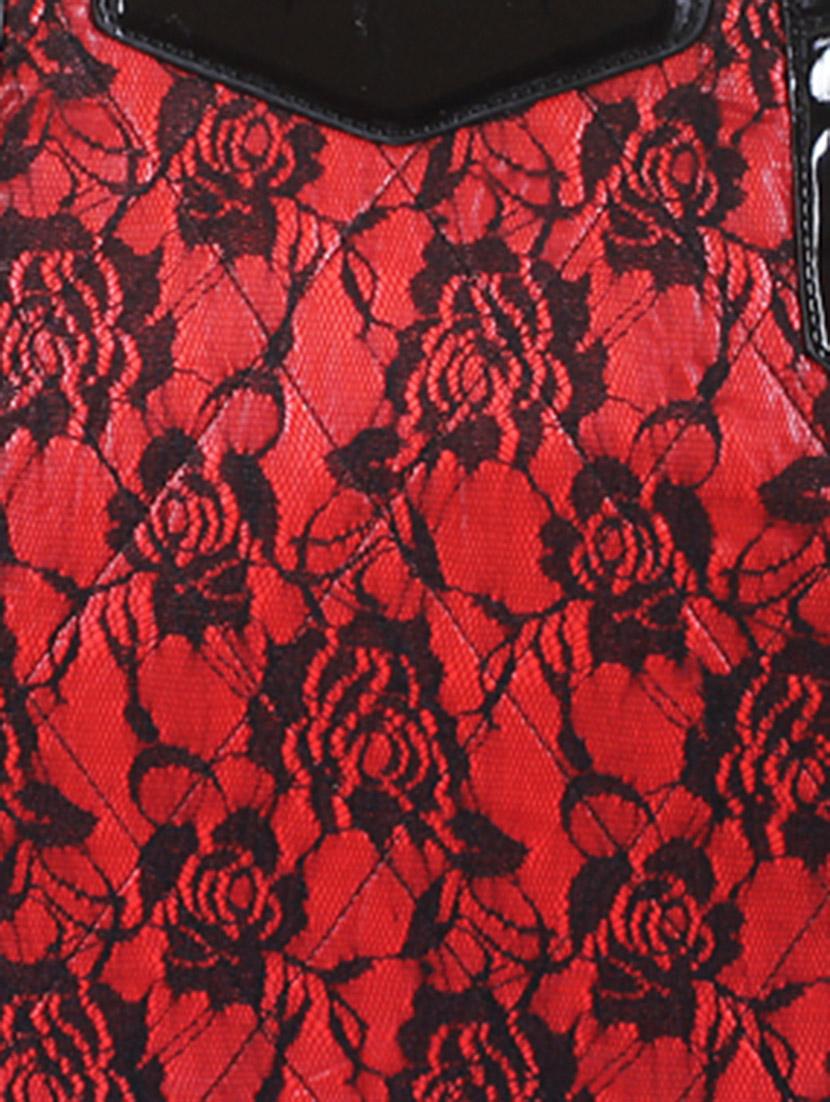 red leatherette handbag - 1332257 - Zoom Image - 4