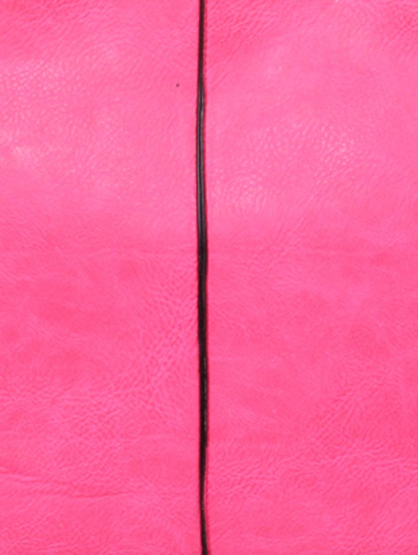 pink leatherette handbag - 1332275 - Zoom Image - 4